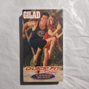 Gilad Quick Fit System Cardio Blast Full Body Workout [VHS] New and Sealed